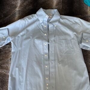 Brooks Brothers Sky Blue Casual Button-Down Shirt